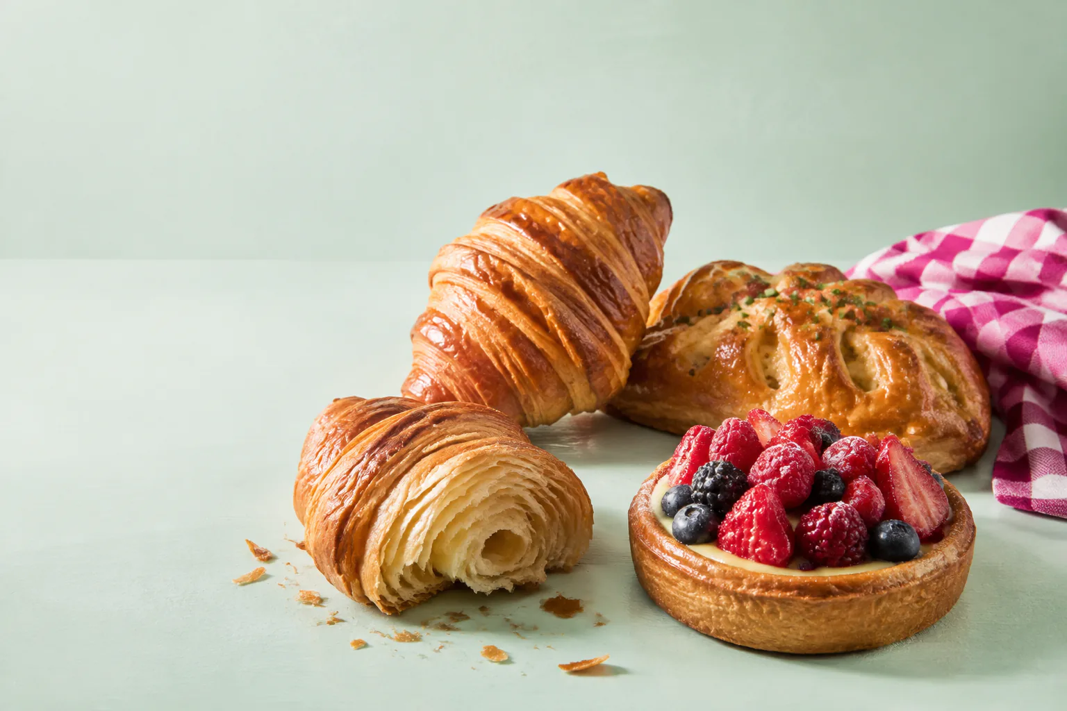 Sweet Lab kruassan, desert və duzlu məmulatları